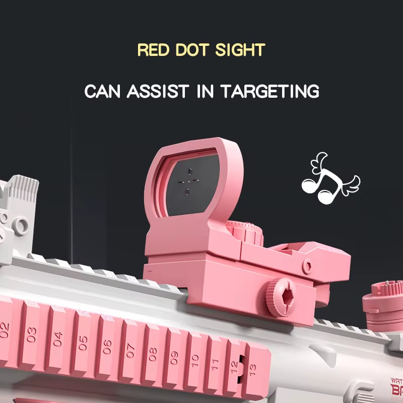 M416 Water Gun Electric Pistol Shooting Toy Full Automatic Summer Shoot Beach Outdoor Fun Toy for Children Boys Girl Adults Gift